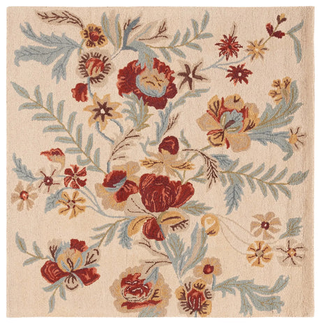 Safavieh Blossom 6'-0" x 6'-0" Rug in Beige / Multi