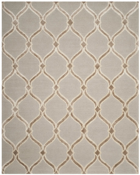 Safavieh Manchester 8'-0" x 10'-0" Rug in Taupe / Ivory