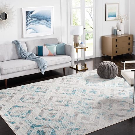 Safavieh Skyler 10'-0" x 14'-0" Rug in Ivory / Blue