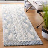 Safavieh Metro 2'-3" x 9'-0" Rug in Blue / Ivory