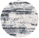 Safavieh Fontana Shag  800 10'-0" x 10'-0" Rug in Grey / Ivory