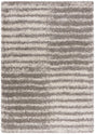 Safavieh Hudson Shag 4'-0" x 6'-0" Rug in Grey / Ivory