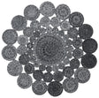 Safavieh Cape Cod 3'-0" x 3'-0" Rug in Charcoal