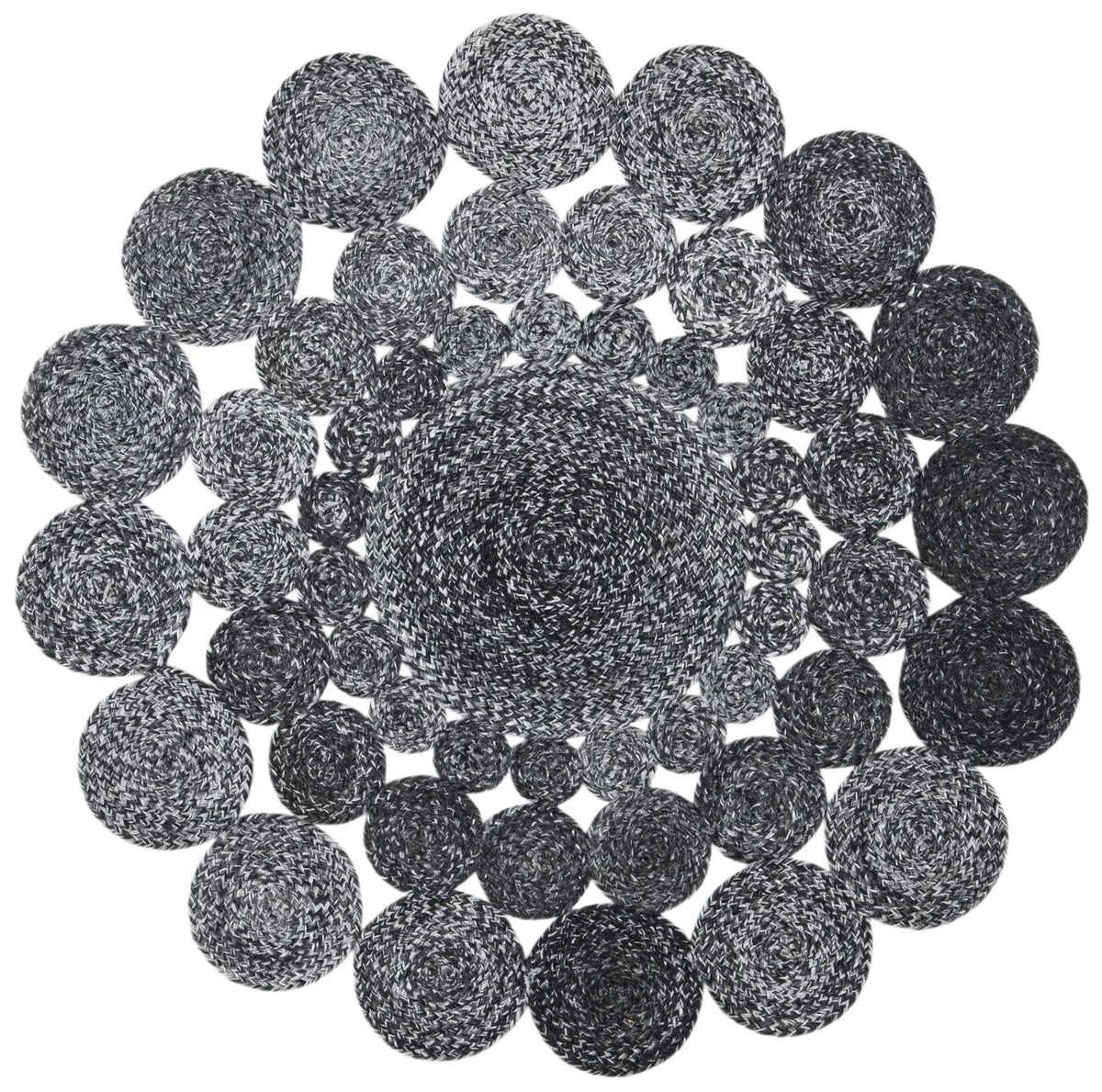 Safavieh Cape Cod 3'-0" x 3'-0" Rug in Charcoal