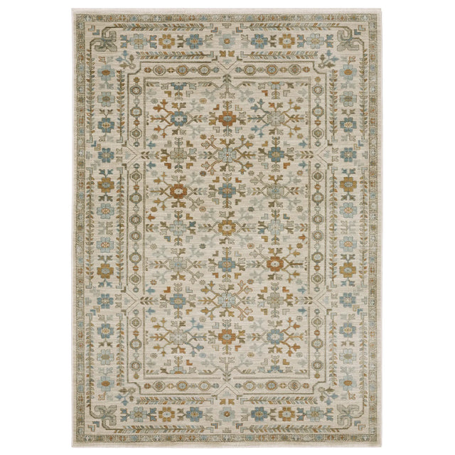 Oriental Weavers Sphinx Maeve MAE01 Blue Rugs - main flat