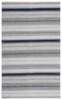 Safavieh Montauk 4'-0" x 6'-0" Rug in Grey / Black