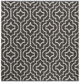 Safavieh Montauk 6'-0" x 6'-0" Rug in Dark Grey / Ivory