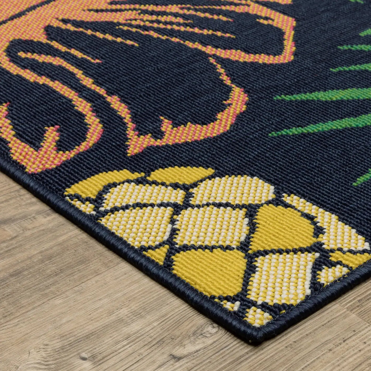 Oriental Weavers Sphinx Havana HAV07 Multi Rugs - corner detail
