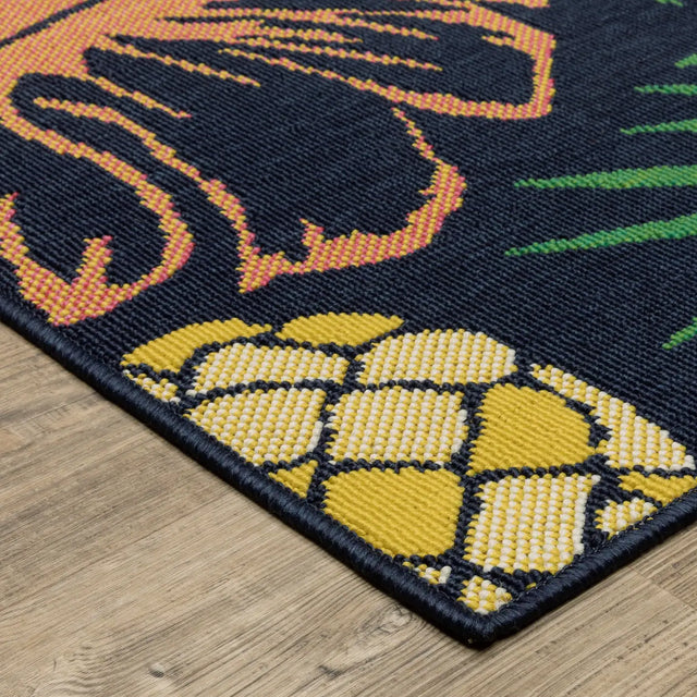 Oriental Weavers Sphinx Havana HAV07 Multi Rugs - corner detail