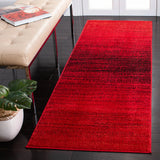 Safavieh Adirondack 2'-6" x 8'-0" Rug in Red / Black