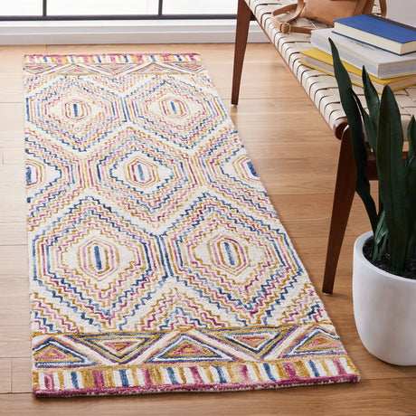 Safavieh Aspen 2'-3" x 7'-0" Rug in Ivory / Rust