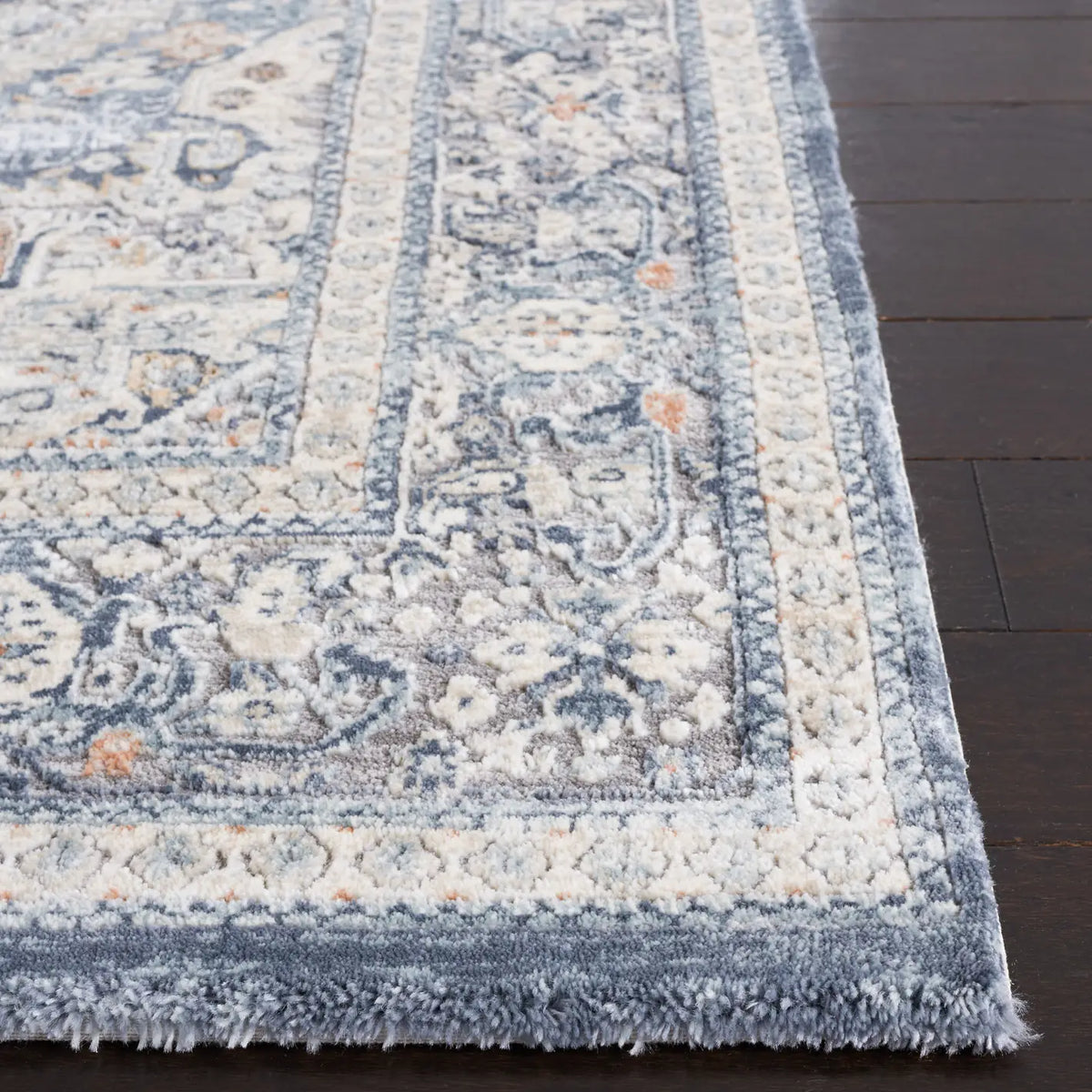 Safavieh Martha Stewart 4'-0" x 6'-0" Rug in Cream / Blue