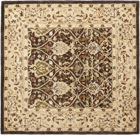 Safavieh Persian Legend 6'-0" x 6'-0" Rug in Brown / Beige