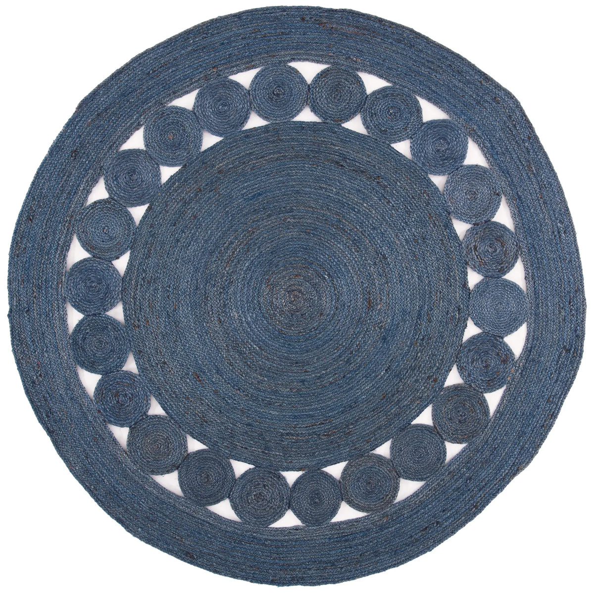 Safavieh Natural Fiber 6'-0" x 6'-0" Rug in Navy