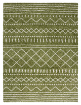 Safavieh Arizona Shag 10'-0" x 14'-0" Rug in Green / Ivory