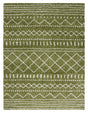 Safavieh Arizona Shag 10'-0" x 14'-0" Rug in Green / Ivory