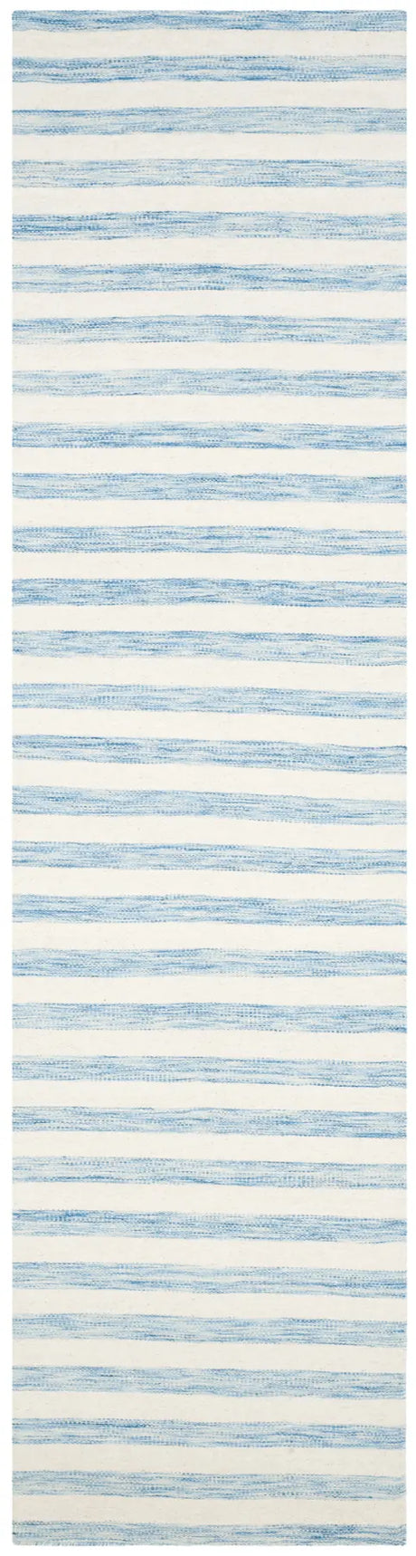 Safavieh Dhurries 2'-6" x 10'-0" Rug in Aqua / Ivory