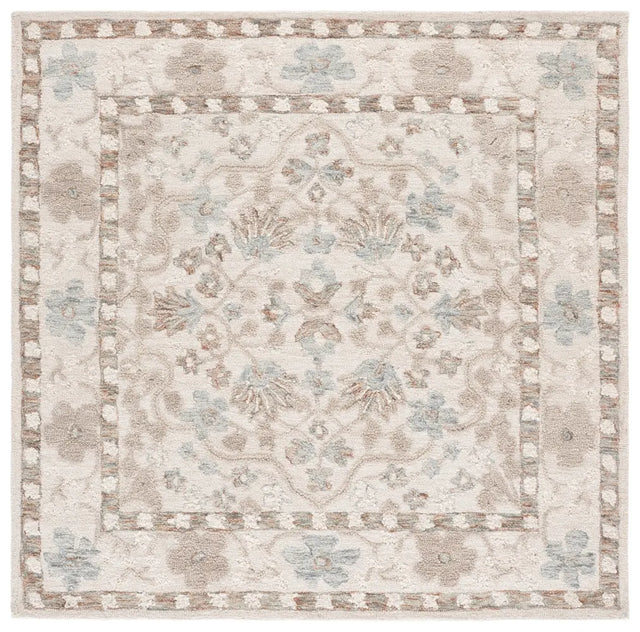 Safavieh Metro 6'-0" x 6'-0" Rug in Beige / Blue