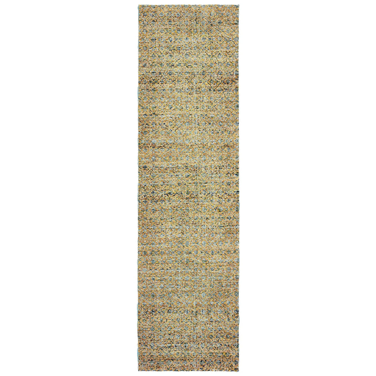 Oriental Weavers Sphinx Atlas 8048B Blue/Gold Rugs - runner