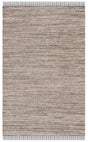 Safavieh Rag Rug 4'-0" x 6'-0" Rug in Beige / Black