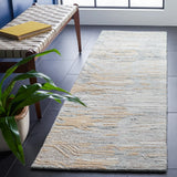 Safavieh Metro 2'-3" x 8'-0" Rug in Natural / Gold