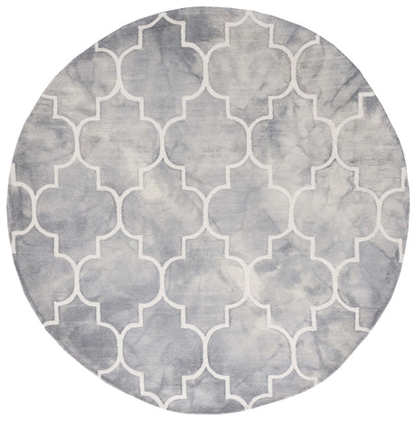 Safavieh Dip Dye 5'-0" x 5'-0" Rug in Grey / Ivory