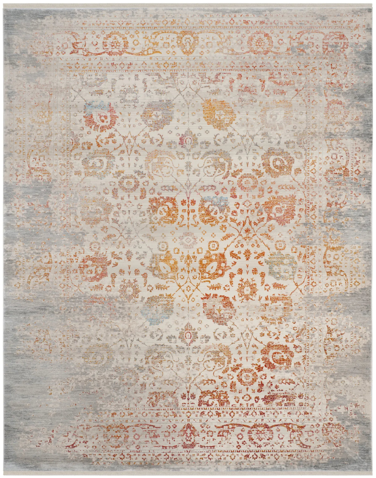 Safavieh Vintage Persian 10'-0" x 13'-0" Rug in Grey / Multi