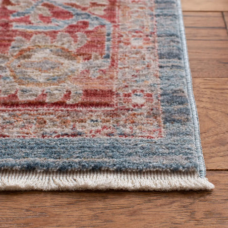 Safavieh Kenitra 600 4'-0" x 6'-0" Rug in Blue / Red