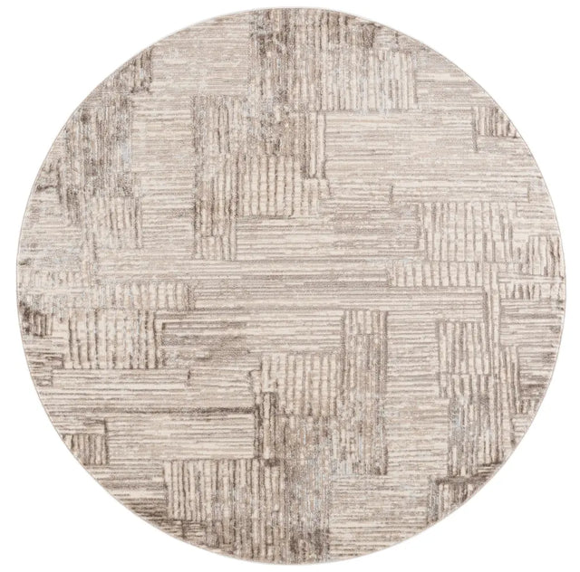 Safavieh Pearl 6'-7" x 6'-7" Rug in Ivory / Taupe