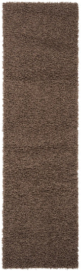 Safavieh Sga-Athens Shag 2'-3" x 8'-0" Rug in Taupe