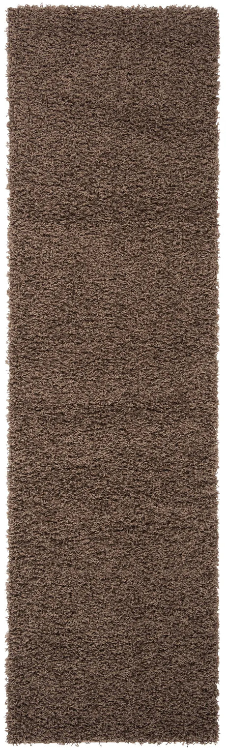 Safavieh Sga-Athens Shag 2'-3" x 8'-0" Rug in Taupe
