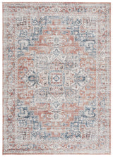 Safavieh Vintage Tabriz 4'-0" x 6'-0" Rug in Rust / Blue
