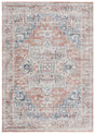 Safavieh Vintage Tabriz 4'-0" x 6'-0" Rug in Rust / Blue