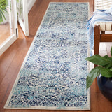 Safavieh Tulum 2'-0" x 9'-0" Rug in Ivory / Blue