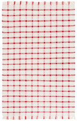 Safavieh Montauk 4'-0" x 6'-0" Rug in Ivory / Red