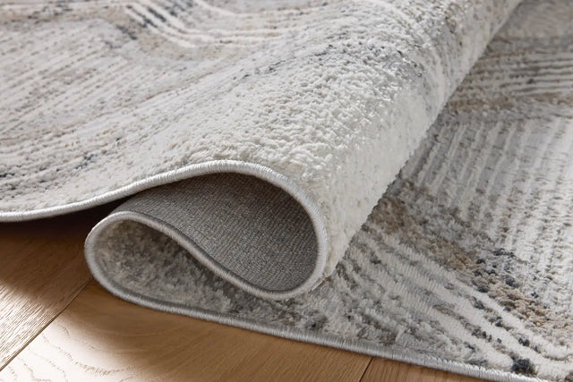 Loloi Hollis HOL-05 Mist / Natural Rug - pile height