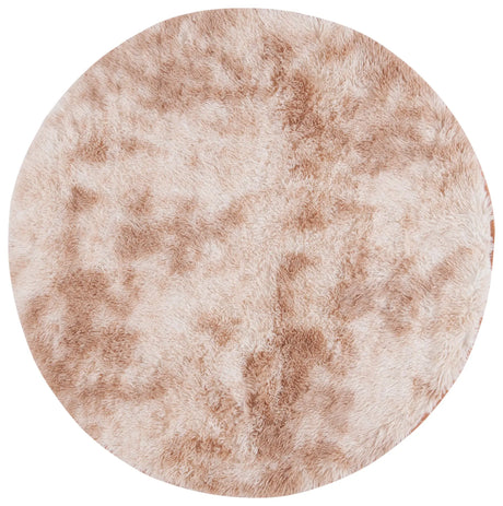 Safavieh Rainbow Shag 4'-0" x 4'-0" Rug in Beige