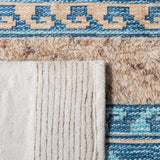 Safavieh Saffron 4'-0" x 6'-0" Rug in Blue / Taupe