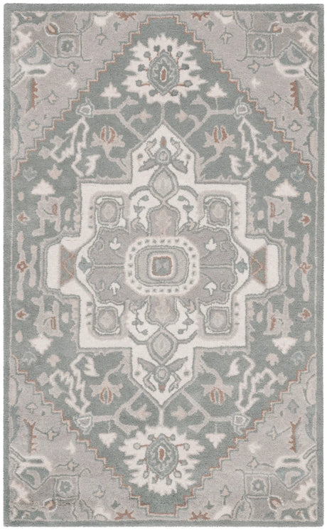 Safavieh Heritage 3'-0" x 5'-0" Rug in Blue / Ivory