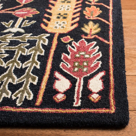 Safavieh Aspen 4'-0" x 6'-0" Rug in Black / Red