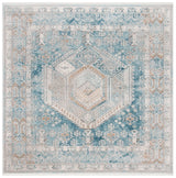 Safavieh Shivan 6'-7" x 6'-7" Rug in Blue / Gold