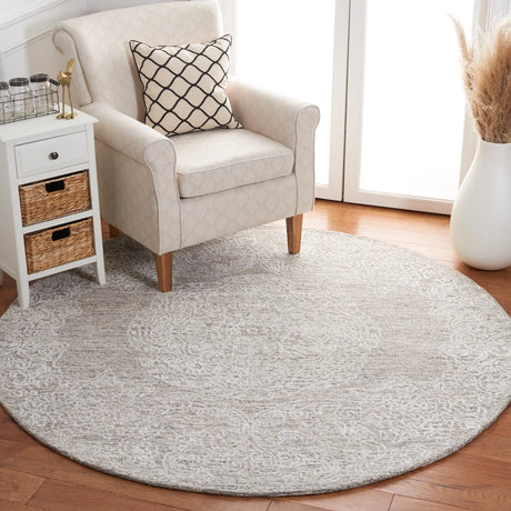Safavieh Precious 6'-0" x 6'-0" Rug in Beige / Ivory