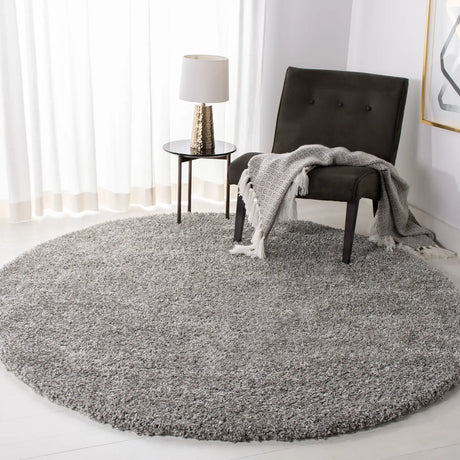 Safavieh Shag 10'-0" x 10'-0" Rug in Silver