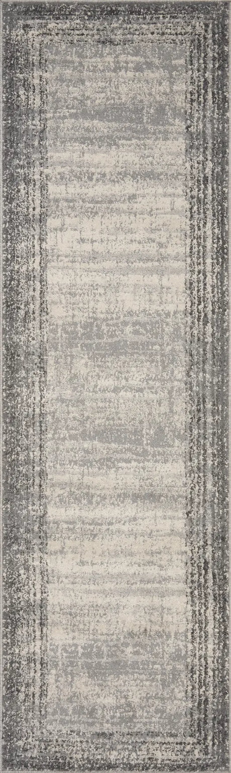 Loloi Austen Aus-02 Pebble/Charcoal Rugs - runner flat