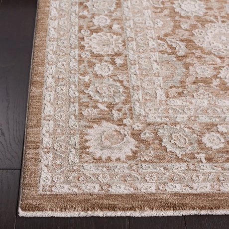 Safavieh Willow 4'-0" x 6'-0" Rug in Light Brown / Ivory