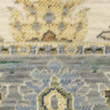 Oriental Weavers Lucca 846H1 Ivory/ Blue Rug - room scene 2