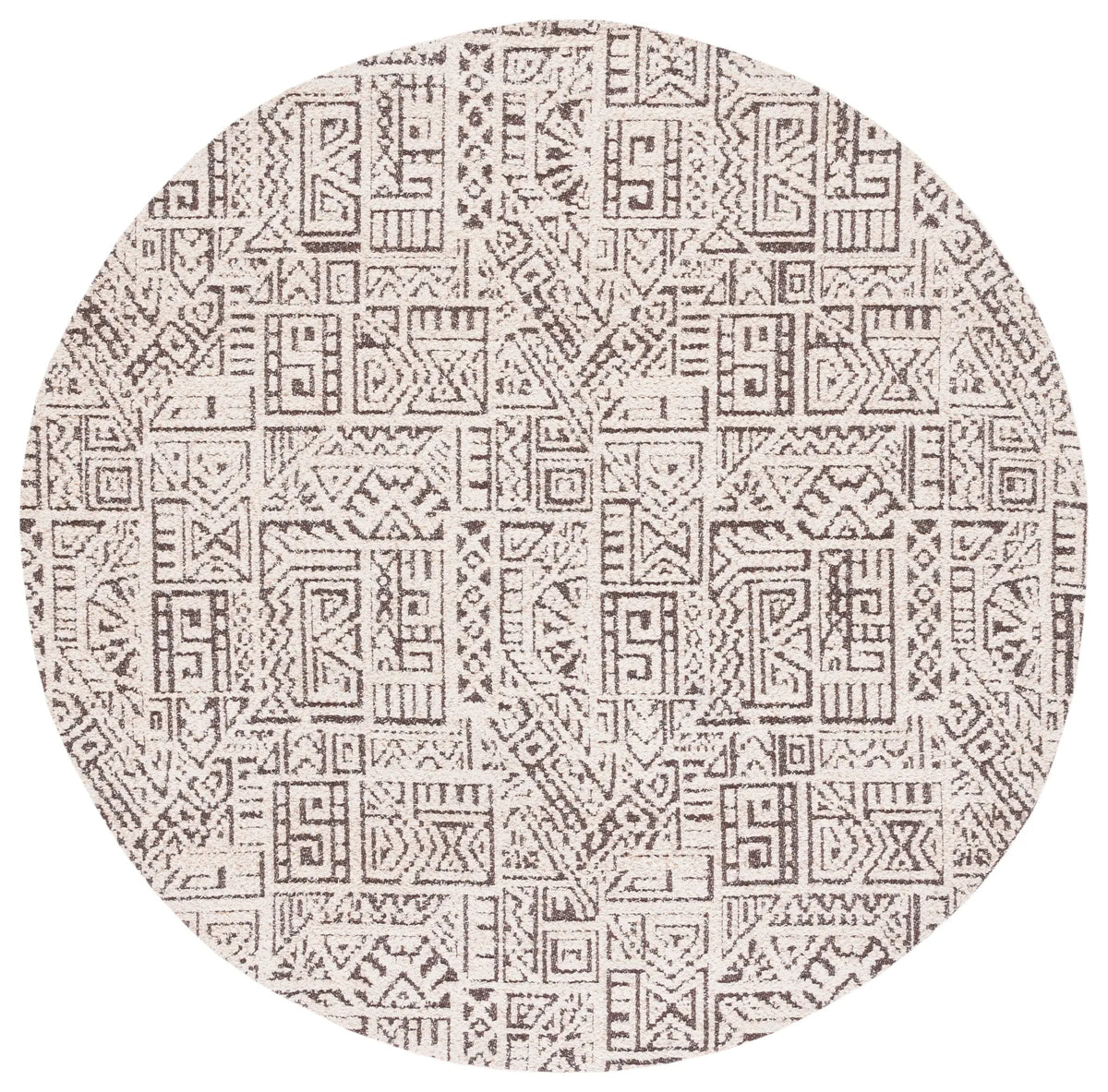 Safavieh Classic Vintage 6'-0" x 6'-0" Rug in Natural / Ivory