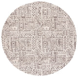Safavieh Classic Vintage 6'-0" x 6'-0" Rug in Natural / Ivory