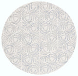 Safavieh Martha Stewart 300 6'-0" x 6'-0" Rug in Ivory / Blue