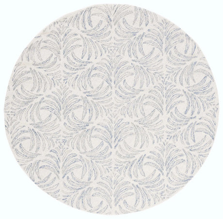Safavieh Martha Stewart 300 6'-0" x 6'-0" Rug in Ivory / Blue